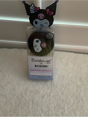 The Crème Shop x Kuromi Macaron Lip Balm - Brown